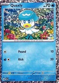 Quaxly - McDonald's Promos 2023 - Pokemon card