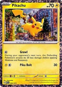 Pikachu - McDonald's Promos 2023 - Pokemon card