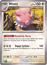Blissey - McDonald's Promos 2023 - Pokemon card