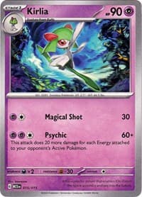 Kirlia - McDonald's Promos 2023 - Pokemon card