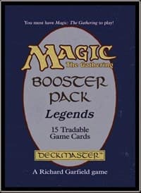 Magic MTG Players Card Sleeves - Retro Core - Legends MTGS-250 (80 - Pack) - Ensky Card Sleeves - Card Sleeves card