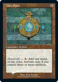 Mox Opal (Retro Frame) (Foil Etched) - Secret Lair Drop Series - Magic: The Gathering card