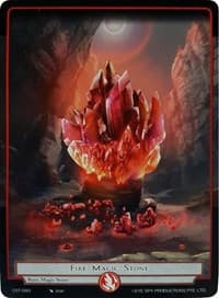 Fire Magic Stone - Clash of the Star Trees - Force of Will card
