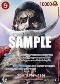 Edward.Newgate (SP) - Kingdoms of Intrigue - One Piece Card Game card