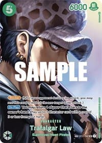 Trafalgar Law (SP) - Kingdoms of Intrigue - One Piece Card Game card