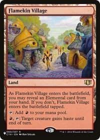 Flamekin Village (C14) - The List Reprints - Magic: The Gathering card