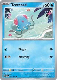 Tentacool - SV: Scarlet & Violet 151 - Pokemon card