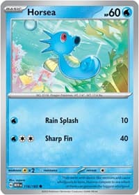 Horsea - SV: Scarlet & Violet 151 - Pokemon card
