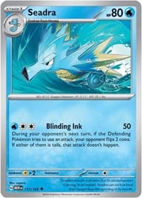 Seadra - SV: Scarlet & Violet 151 - Pokemon card