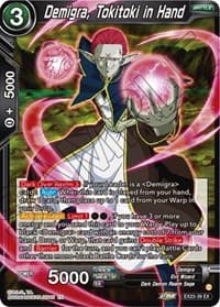 Demigra, Tokitoki in Hand - Expansion Deck Box Set 23: Premium Anniversary Box 2023 - Dragon Ball Super: Masters card