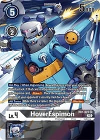 HoverEspimon (Textured Alternate Art) - Resurgence Booster - Digimon Card Game card