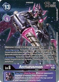 Arcturusmon (Textured Alternate Art) - Resurgence Booster - Digimon Card Game card