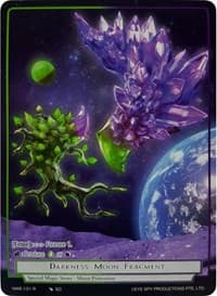 Darkness Moon Fragment (Full Art Reprint) - Clash of the Star Trees - Force of Will card