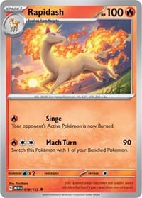 Rapidash - SV: Scarlet & Violet 151 - Pokemon card