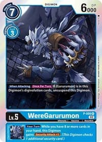WereGarurumon - P-008 (Resurgence Booster Reprint) - Resurgence Booster - Digimon Card Game card