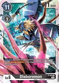 Diaboromon - P-016 (Resurgence Booster Reprint) - Resurgence Booster - Digimon Card Game card