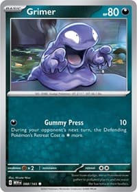 Grimer - SV: Scarlet & Violet 151 - Pokemon card