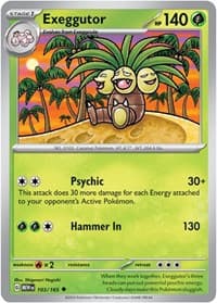 Exeggutor - SV: Scarlet & Violet 151 - Pokemon card