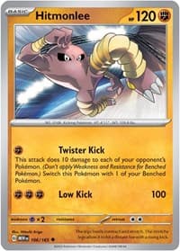 Hitmonlee - SV: Scarlet & Violet 151 - Pokemon card