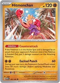 Hitmonchan - SV: Scarlet & Violet 151 - Pokemon card