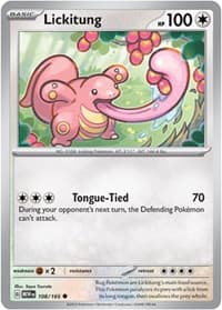 Lickitung - SV: Scarlet & Violet 151 - Pokemon card