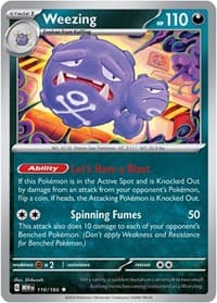 Weezing - SV: Scarlet & Violet 151 - Pokemon card