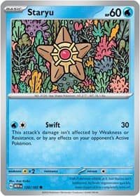 Staryu - SV: Scarlet & Violet 151 - Pokemon card