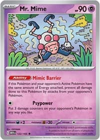 Mr. Mime - SV: Scarlet & Violet 151 - Pokemon card