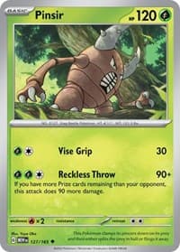 Pinsir - SV: Scarlet & Violet 151 - Pokemon card