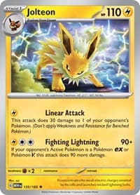Jolteon - SV: Scarlet & Violet 151 - Pokemon card