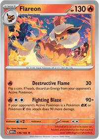 Flareon - SV: Scarlet & Violet 151 - Pokemon card