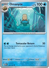 Omanyte - SV: Scarlet & Violet 151 - Pokemon card