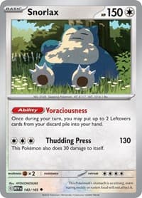 Snorlax - SV: Scarlet & Violet 151 - Pokemon card