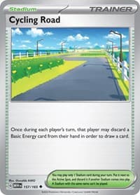 Cycling Road - SV: Scarlet & Violet 151 - Pokemon card
