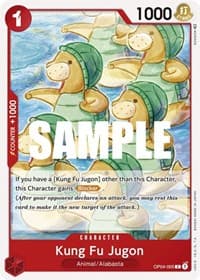Kung Fu Jugon - Kingdoms of Intrigue - One Piece Card Game card