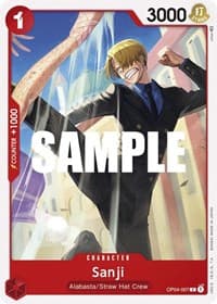 Sanji (007) - Kingdoms of Intrigue - One Piece Card Game card