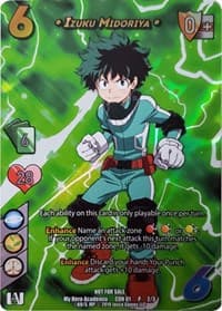 Izuku Midoriya (Gen Con 2019) - UniVersus: My Hero Academia Promo Cards - UniVersus card