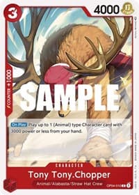Tony Tony.Chopper - Kingdoms of Intrigue - One Piece Card Game card
