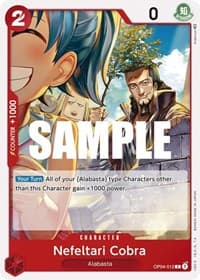 Nefeltari Cobra - Kingdoms of Intrigue - One Piece Card Game card