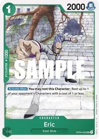 Eric - Kingdoms of Intrigue - One Piece Card Game card