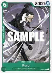 Kuro - Kingdoms of Intrigue - One Piece Card Game card