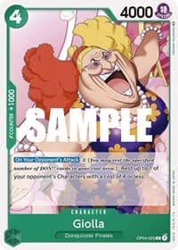 Giolla - Kingdoms of Intrigue - One Piece Card Game card