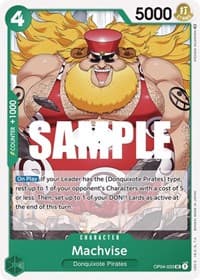 Machvise - Kingdoms of Intrigue - One Piece Card Game card