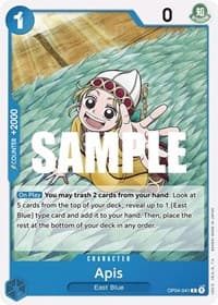 Apis - Kingdoms of Intrigue - One Piece Card Game card