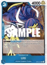 Ulti - Kingdoms of Intrigue - One Piece Card Game card