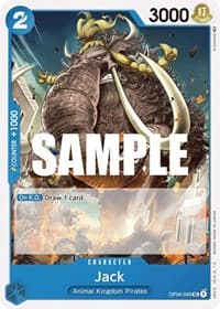 Jack - Kingdoms of Intrigue - One Piece Card Game card