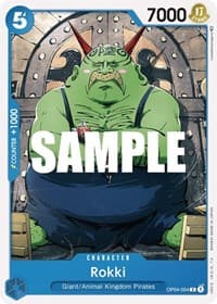 Rokki - Kingdoms of Intrigue - One Piece Card Game card