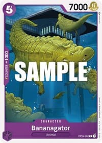 Bananagator - Kingdoms of Intrigue - One Piece Card Game card