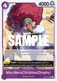 Miss.MerryChristmas(Drophy) - Kingdoms of Intrigue - One Piece Card Game card