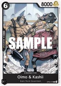 Oimo & Kashii - Kingdoms of Intrigue - One Piece Card Game card